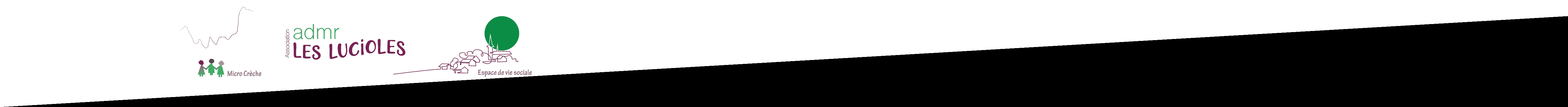Logo à plat pour les Lucioles